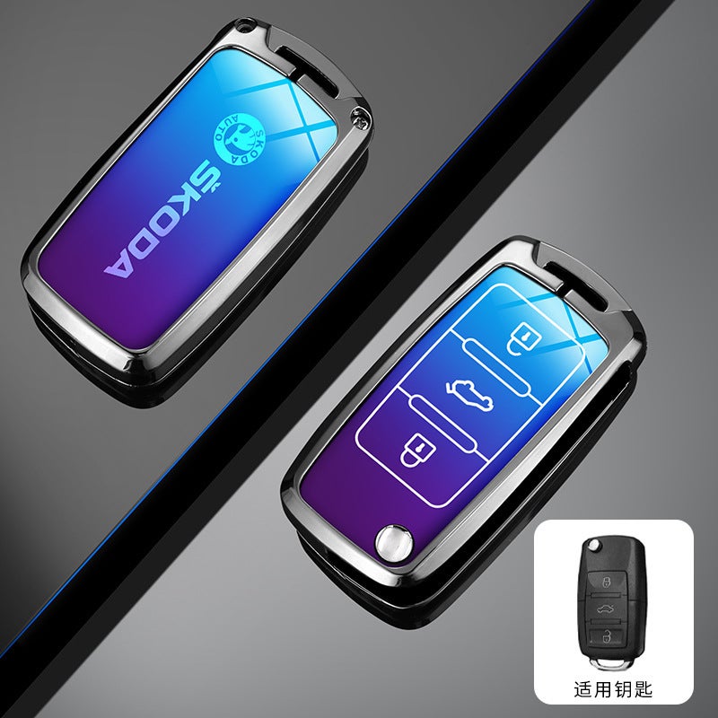 2025 Skoda Octavia Key Set All-Inclusive Lacquer Edition 23 Car Buckle Men'S And Women'S Decorative Shell Pendant For - Image 1